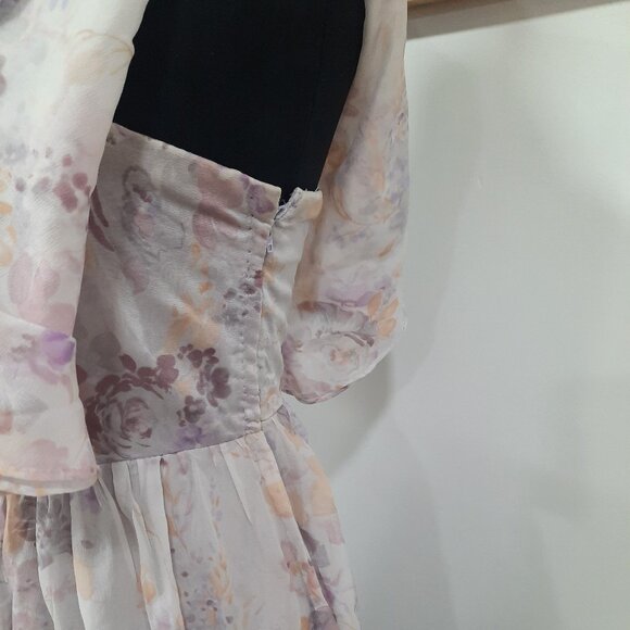 Vtg 1970s handmade ethereal evening gown - Picture 7 of 15